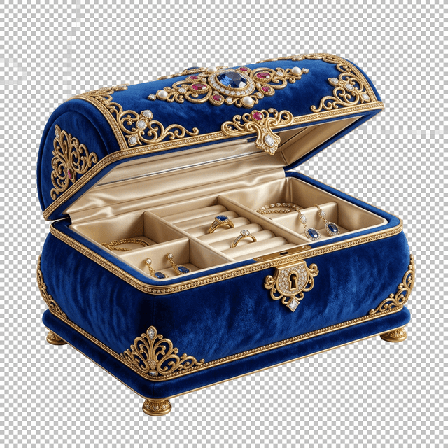 Foil-Stamped Jewelry Boxes