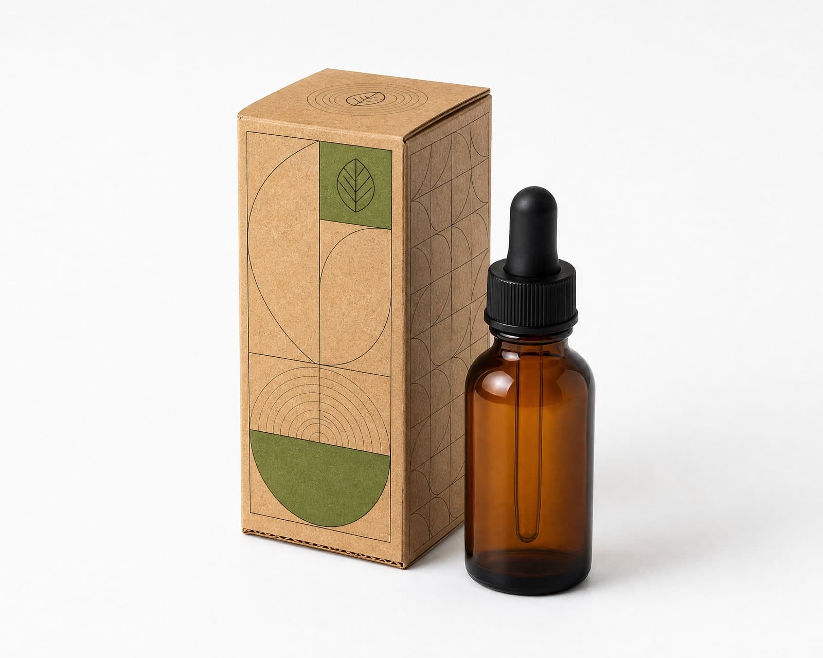 Kraft Essential Oil Boxes