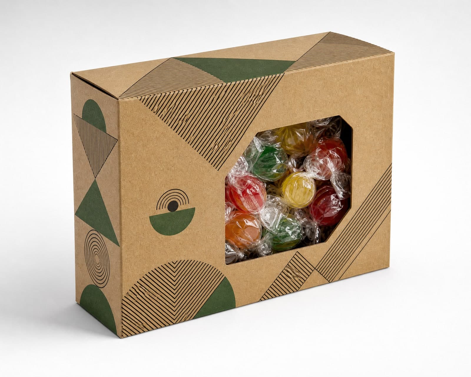 Kraft Candy Boxes