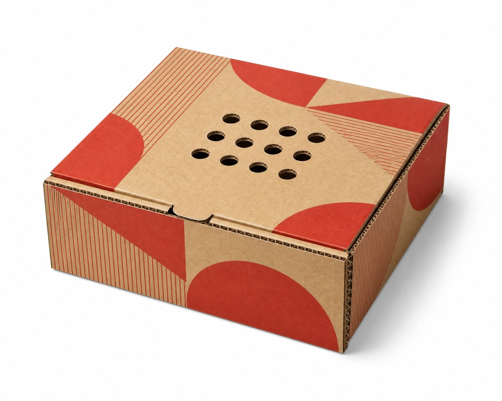 Corrugated E / B flute