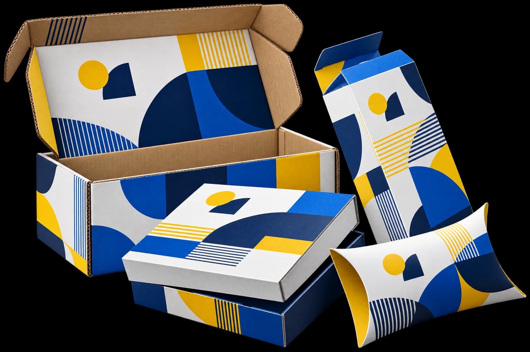 Custom printed box packaging