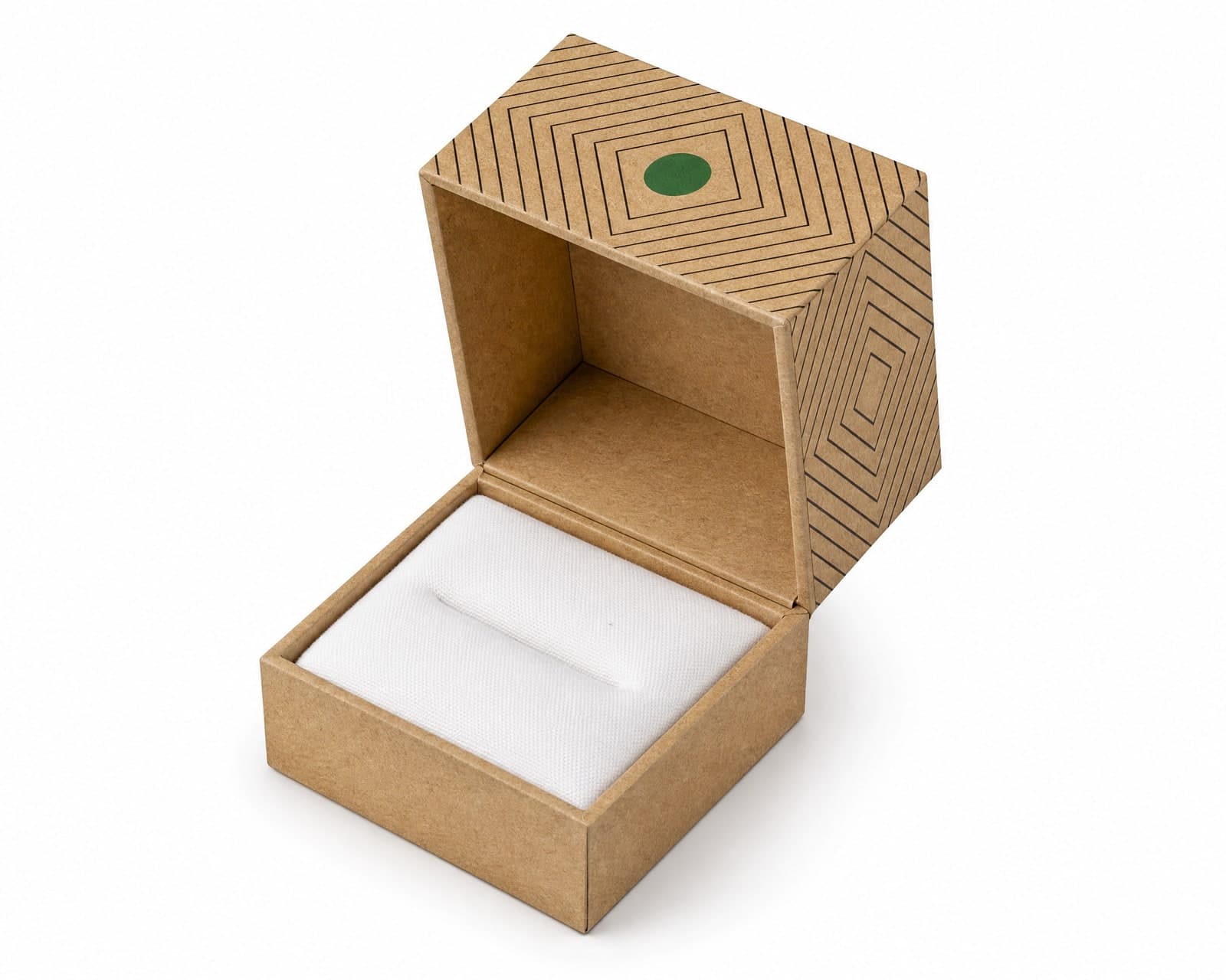 Kraft Luxury Ring Boxes